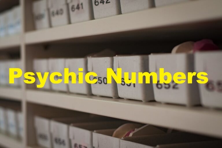 Psychic-numbers